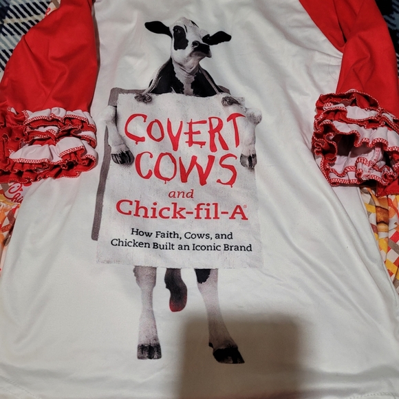 Girls Boutique Chick FIL A set - Picture 2 of 3